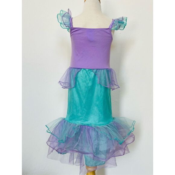 NEW Disney Store Kids Girls 4 Ariel Mermaid Costume - Picture 3 of 7